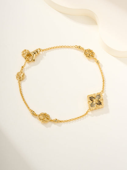 [⭐JeweliWhal]B.C.L ENAMELED One-Flower Bracelet（Various Colors)