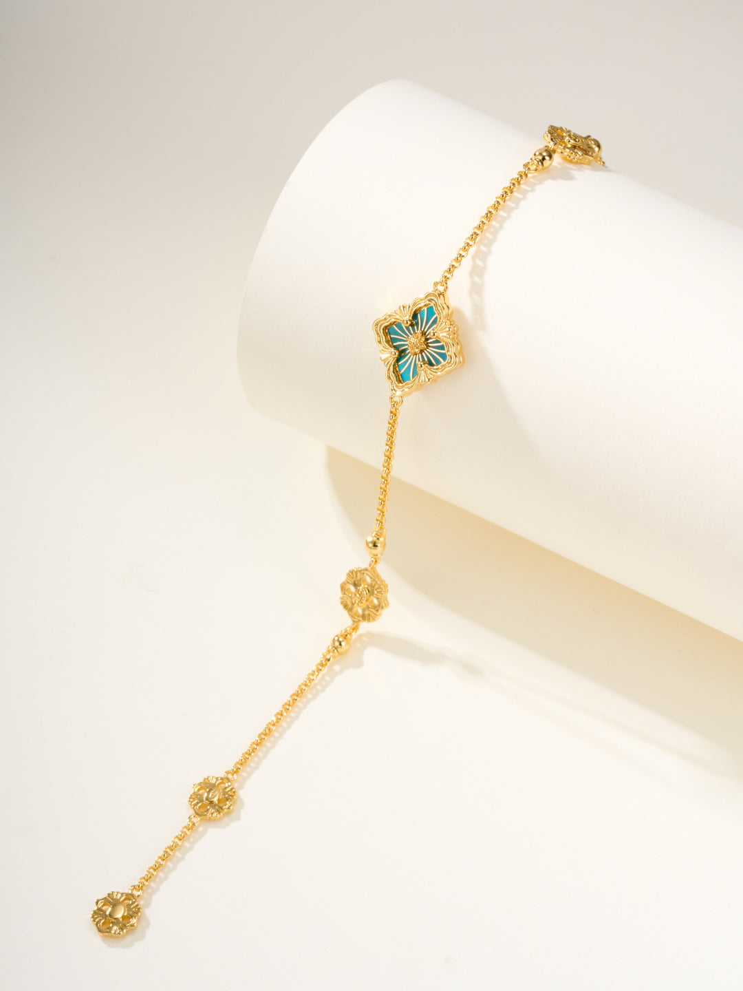 [⭐JeweliWhal]B.C.L ENAMELED One-Flower Bracelet（Various Colors)