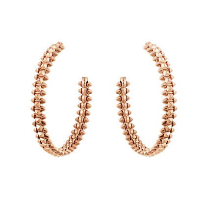[⭐JeweliWhal]CLASH LARGE HOOP EARRINGS