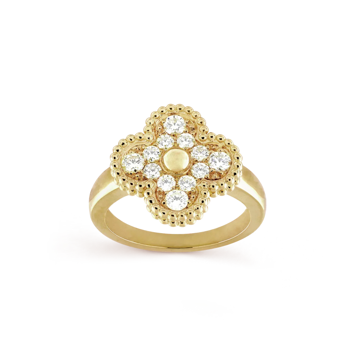 [⭐JeweliWhal]CLOVER DIAMOND RING