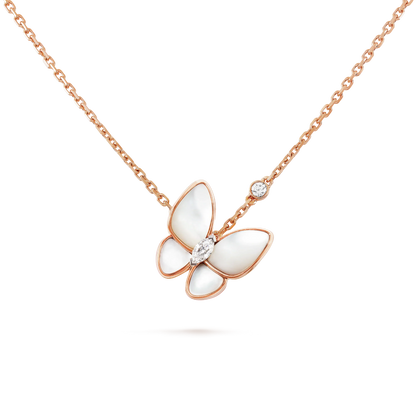 [⭐JeweliWhal]BUTTERFLY MOP DIAMOND NECKLACE