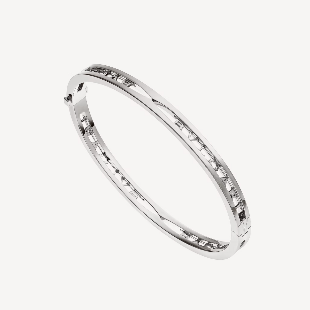 [⭐JeweliWhal]ZERO 1 SPIRAL LOGO SILVER BRACELET