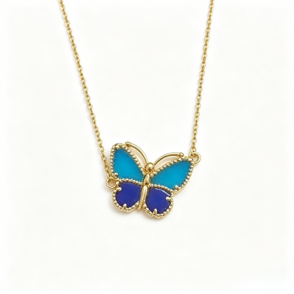 [⭐JeweliWhal]  2026 NEW LUCKY BUTTERFLY 1 MOTIFS NECKLACE
