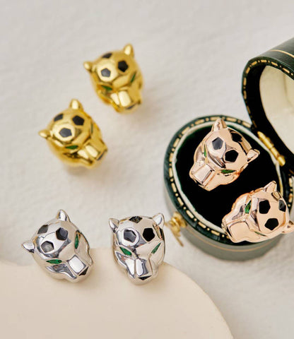 [⭐JeweliWhal]CHRRTAH-PRINT STUD EARRINGS, THREE COLORS