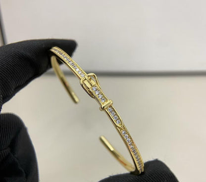 [⭐JeweliWhal]DIAMOND-ENCRUSTED BRACELET THREE COLORS