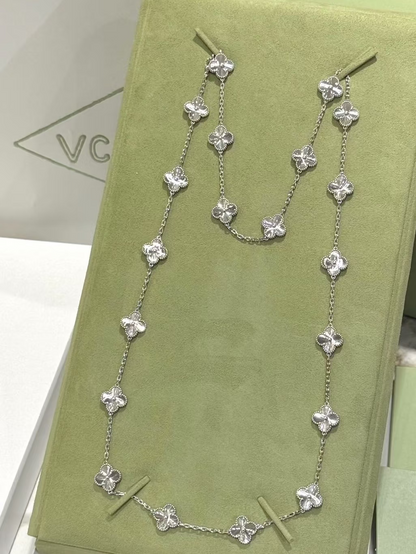 [⭐JeweliWhal]CLOVER 20 MOTIFS SILVER LASER