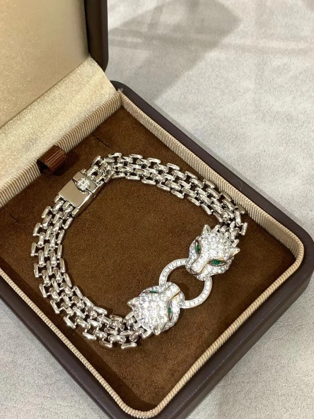 [⭐JeweliWhal] DOUBLE PANTHER BRACELET