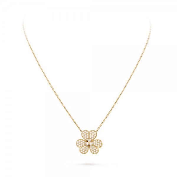 [⭐JeweliWhal]FLOWER DIAMOND NECKLACE