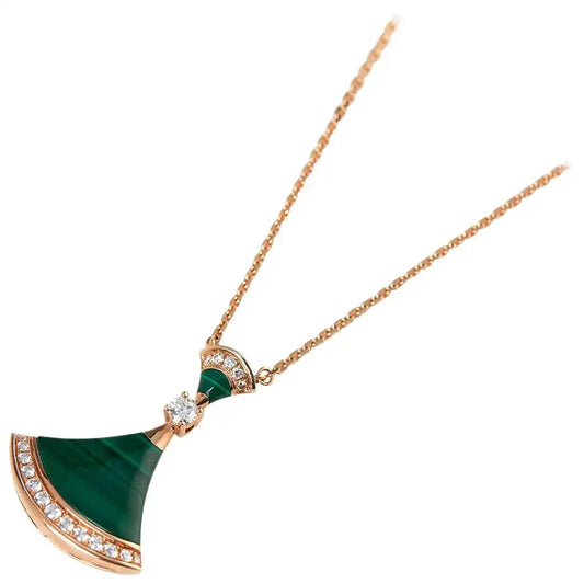 [⭐JeweliWhal]DREAM NECKLACE MALACHITE DIAMOND