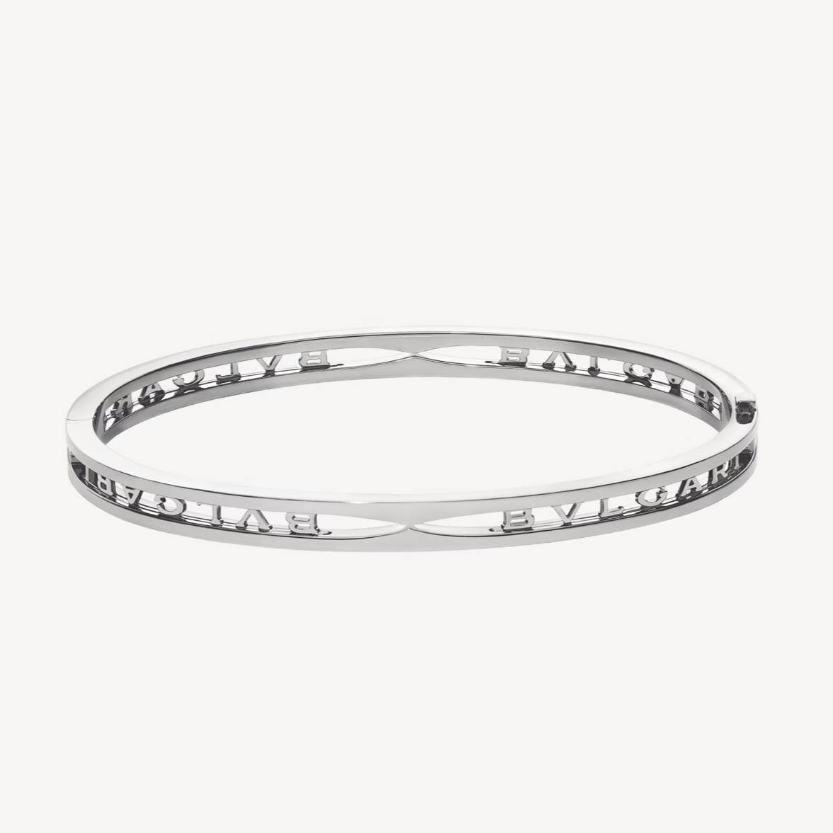 [⭐JeweliWhal]ZERO 1 SPIRAL LOGO SILVER BRACELET