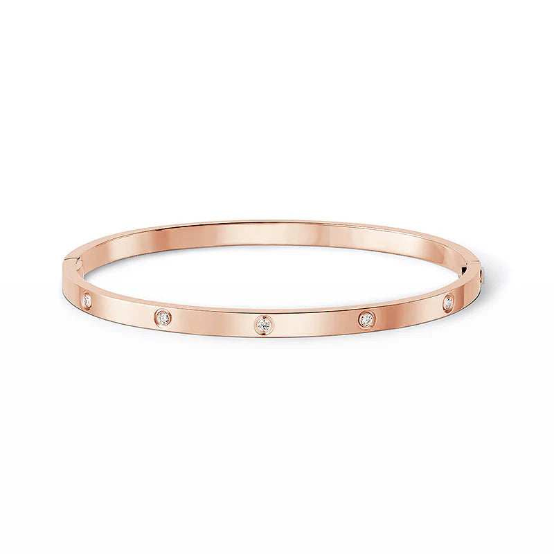 [⭐JeweliWhal]LOVE BRACELET 3.65MM 10 DIAMONDS
