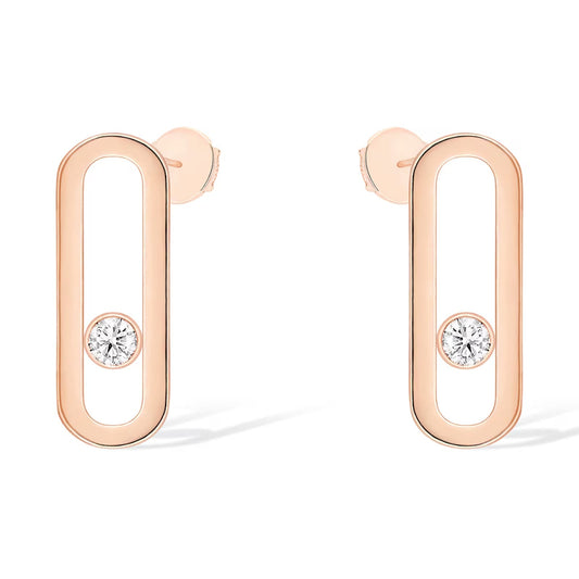 [⭐JeweliWhal]MOVE UNO SMALL 1 DIAMOND EARRINGS