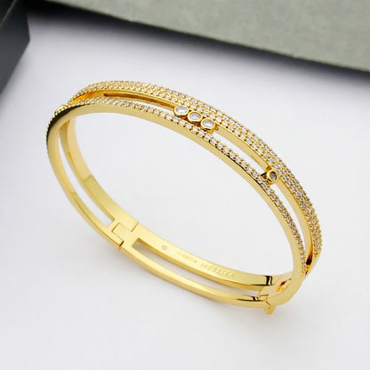 [⭐JeweliWhal]Move Romane pavé bangle