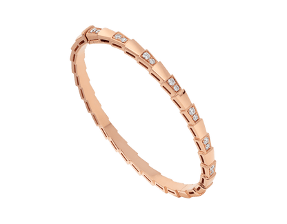 [⭐JeweliWhal]SERPENTI SMALL BRACELET PINK GOLD DIAMOND