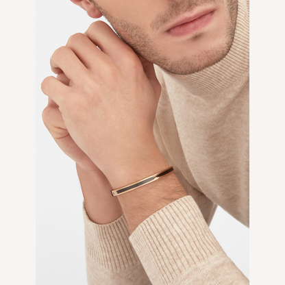 [⭐JeweliWhal]ZERO 1 PINK GOLD WITH BLACK CERAMIC BRACELET