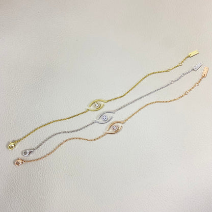 [⭐JeweliWhal]Demo Eye Pave-Set Diamond Bracelet