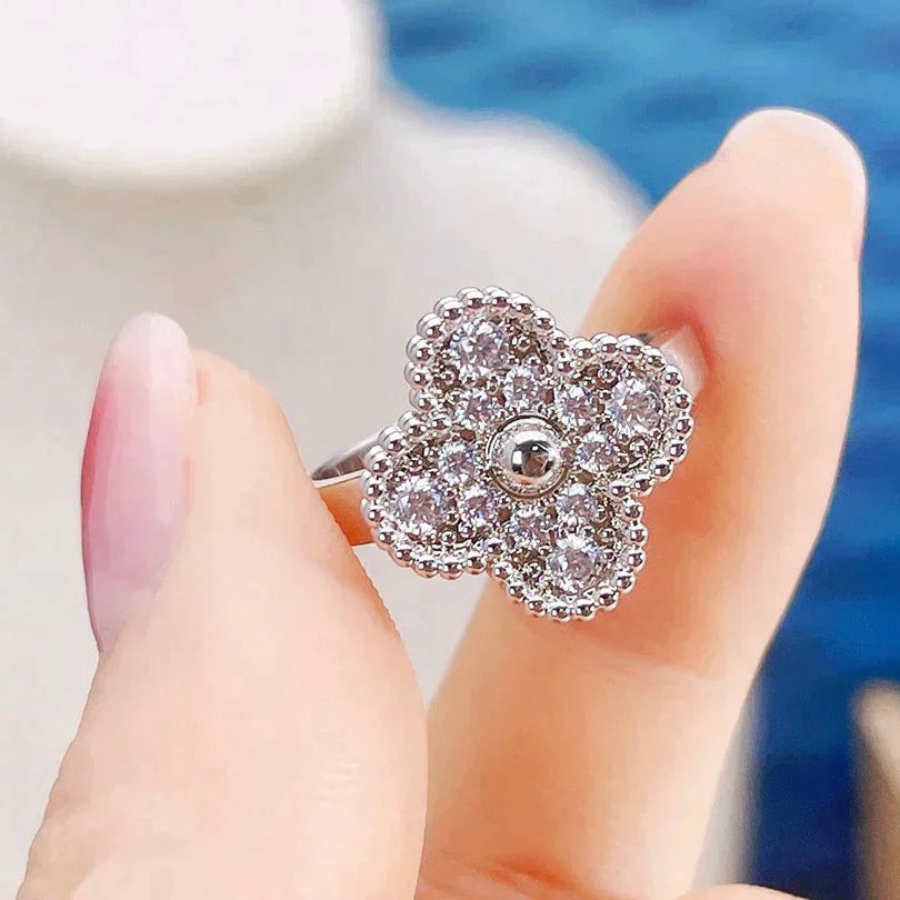 [⭐JeweliWhal]CLOVER DIAMOND RING
