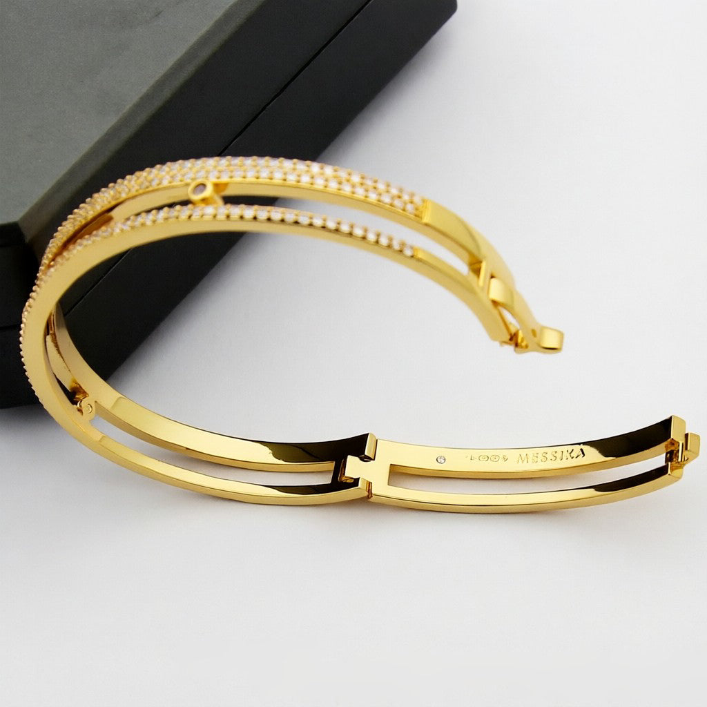 [⭐JeweliWhal]Move Romane pavé bangle