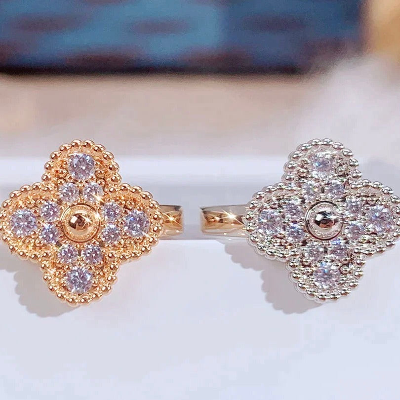 [⭐JeweliWhal]CLOVER DIAMOND RING