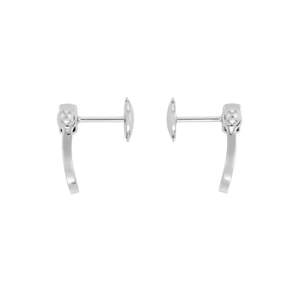 [⭐JeweliWhal]FORCE 10 FULL DIAMOND STUD EARRINGS MINI MODEL