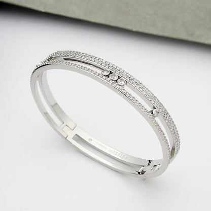 [⭐JeweliWhal]Move Romane pavé bangle