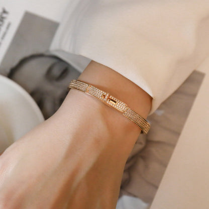 [⭐JeweliWhal]KELLY BRACELET DIAMOND PAVED