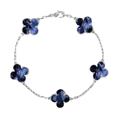 [⭐JeweliWhal]CLOVER 5 MOTIF PIETERSITE BRACELET COLLECTION