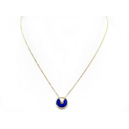 [⭐JeweliWhal]AMULETTE ROSE GOLD AGATE NECKLACE
