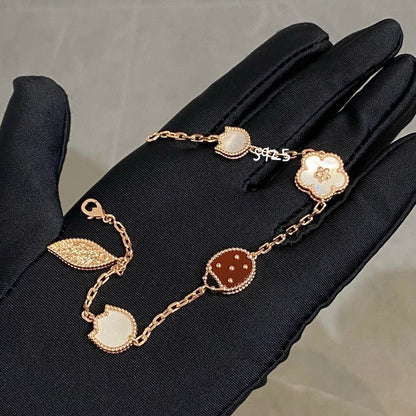 [⭐JeweliWhal]LUCKY SPRING 5 MOTIF BRACELET