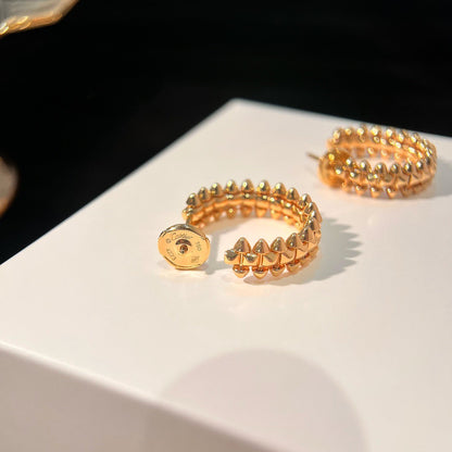 [⭐JeweliWhal]CLASH SMALL HOOP EARRINGS
