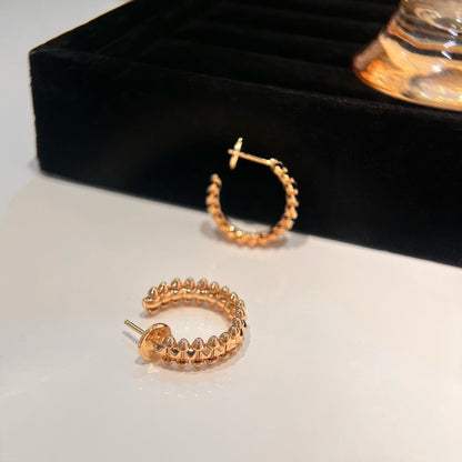 [⭐JeweliWhal]CLASH SMALL HOOP EARRINGS