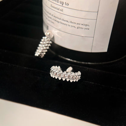 [⭐JeweliWhal]CLASH SMALL HOOP EARRINGS
