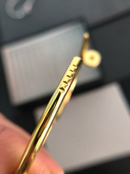 [⭐JeweliWhal]JUSTE BRACELET 3.5MM DIAMONDS