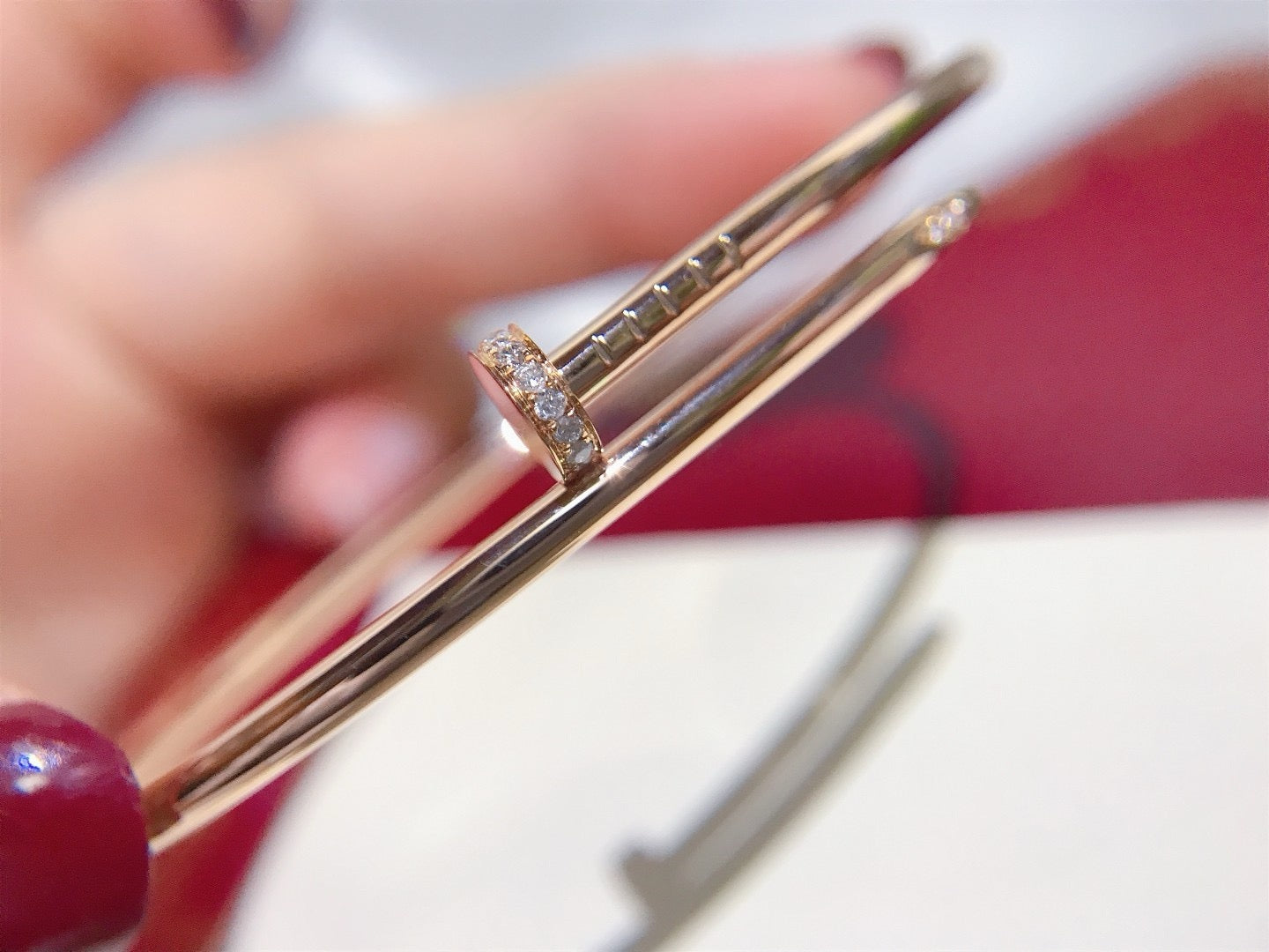 [⭐JeweliWhal]JUSTE BRACELET 2.5MM DIAMONDS