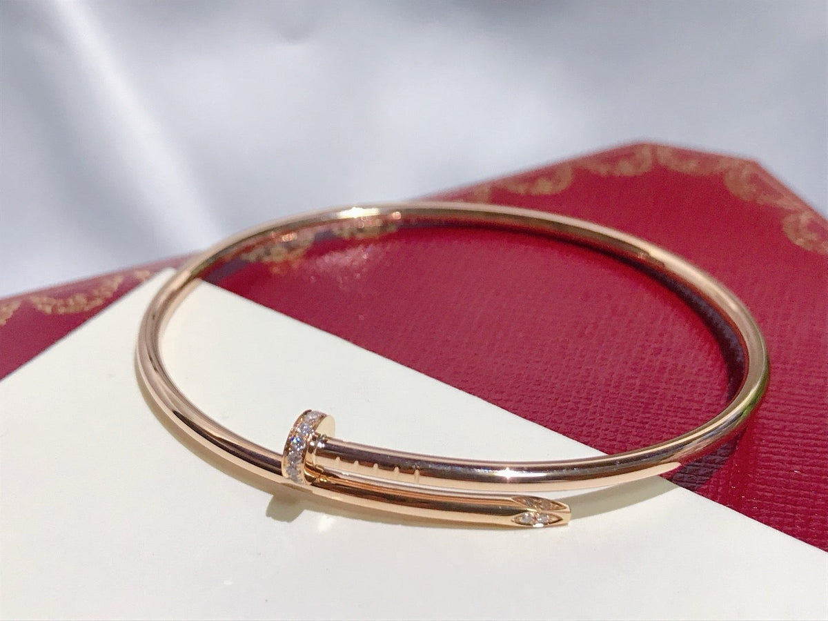 [⭐JeweliWhal]JUSTE BRACELET 2.5MM DIAMONDS