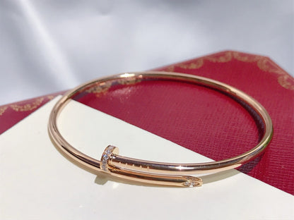 [⭐JeweliWhal]JUSTE BRACELET 2.5MM DIAMONDS