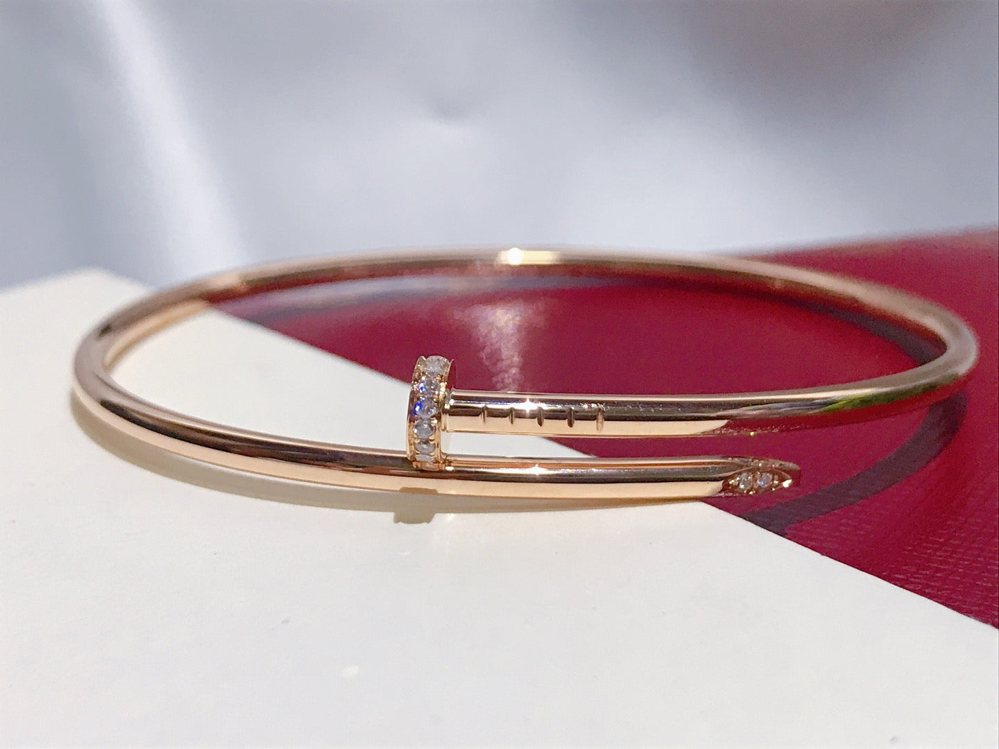 [⭐JeweliWhal]JUSTE BRACELET 2.5MM DIAMONDS