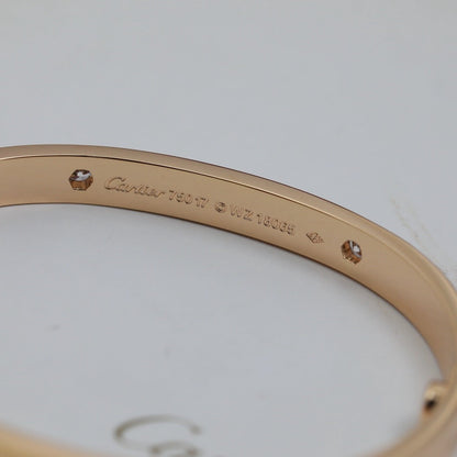 [⭐JeweliWhal]LOVE BRACELET 6.1MM 4 DIAMONDS