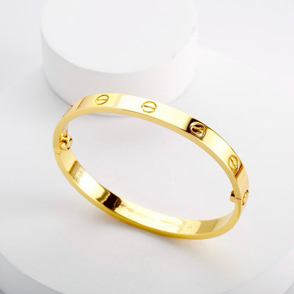 [⭐JeweliWhal]LOVE BRACELET 6.1MM NO DIAMONDS