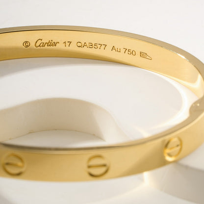 [⭐JeweliWhal]LOVE BRACELET 6.1MM NO DIAMONDS
