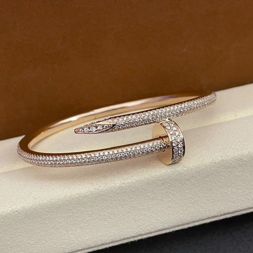 [⭐JeweliWhal]JUSTE BRACELET 3.5MM ALL DIAMONDS