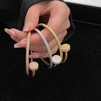 [⭐JeweliWhal]JUSTE BRACELET 3.5MM ALL DIAMONDS