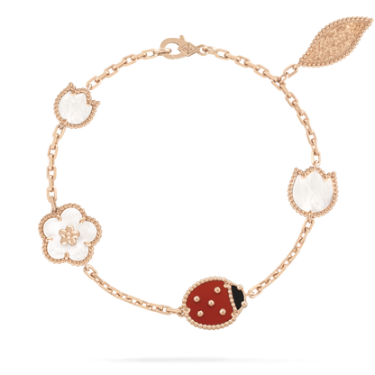 [⭐JeweliWhal]LUCKY SPRING 5 MOTIF BRACELET