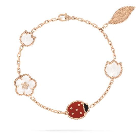 [⭐JeweliWhal]LUCKY SPRING 5 MOTIF BRACELET