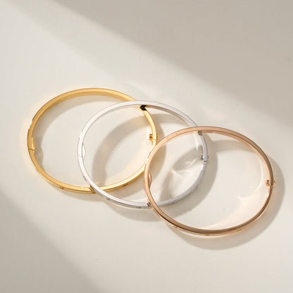 [⭐JeweliWhal]LOVE BRACELET 3.65MM 10 DIAMONDS