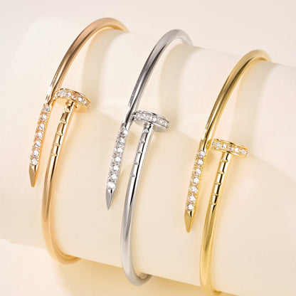 [⭐JeweliWhal]JUSTE BRACELET 2.5MM DIAMONDS