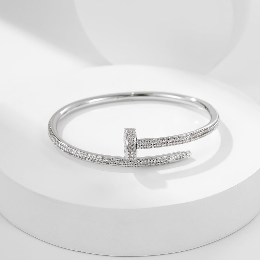 [⭐JeweliWhal]JUSTE BRACELET 3.5MM ALL DIAMONDS