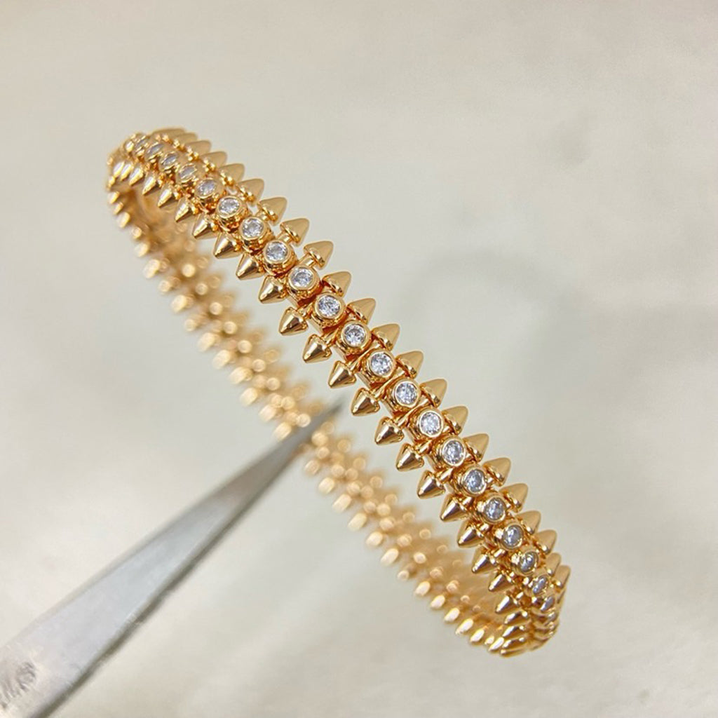 [⭐JeweliWhal]CLASH  BRACELET 8MM DIAMONDS