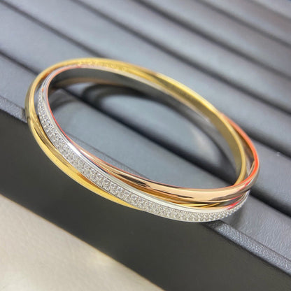 [⭐JeweliWhal]TRINITY 2.8MM SMALL BRACELET