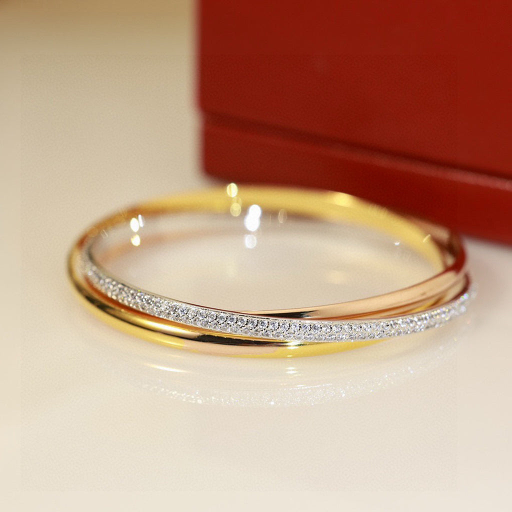 [⭐JeweliWhal]TRINITY 2.8MM SMALL BRACELET